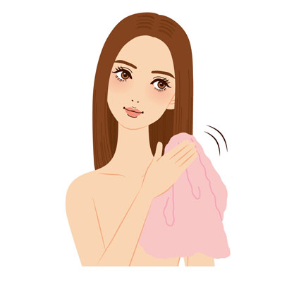 ビメラトリートメントの流れイラスト説明